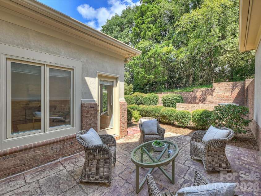 8929 Challis Hill Lane, Charlotte, NC 28226.  MLS# CAR4422460, YatesRealty ID 52046. Back Patio