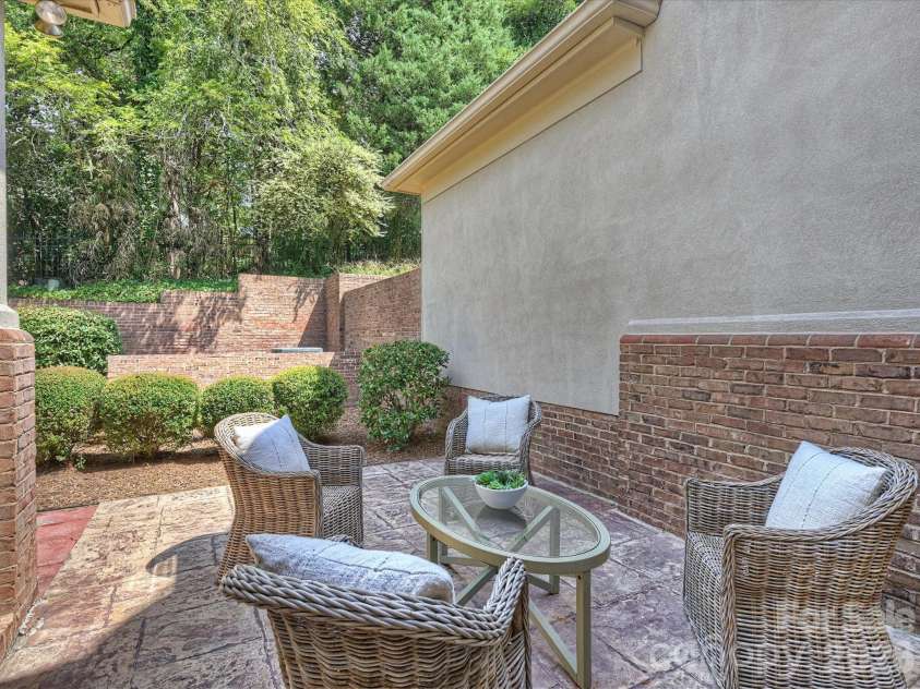 8929 Challis Hill Lane, Charlotte, NC 28226.  MLS# CAR4422460, YatesRealty ID 52046. Back Patio