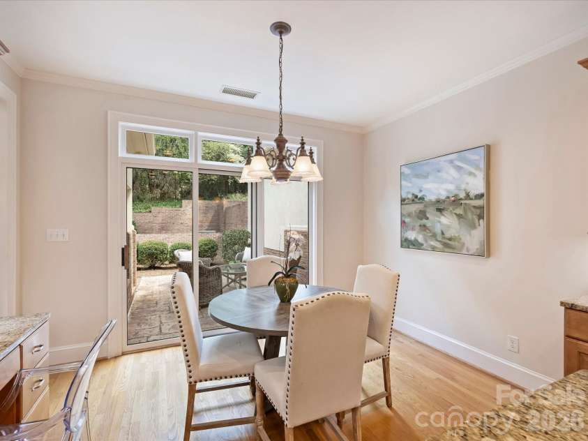 8929 Challis Hill Lane, Charlotte, NC 28226.  MLS# CAR4422460, YatesRealty ID 52046. Breakfast Area
