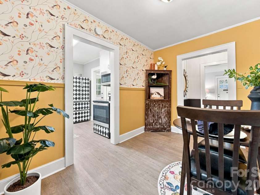 312 Sharon Avenue, Lenoir, NC 28645.  MLS# CAR4419881, YatesRealty ID 52048. Dining area!