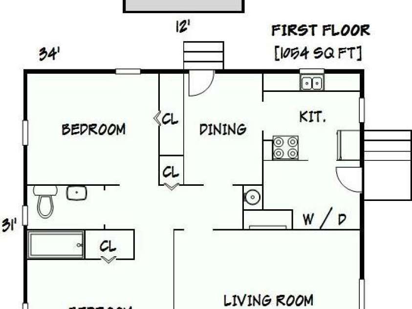 312 Sharon Avenue, Lenoir, NC 28645.  MLS# CAR4419881, YatesRealty ID 52048. Floorplan!