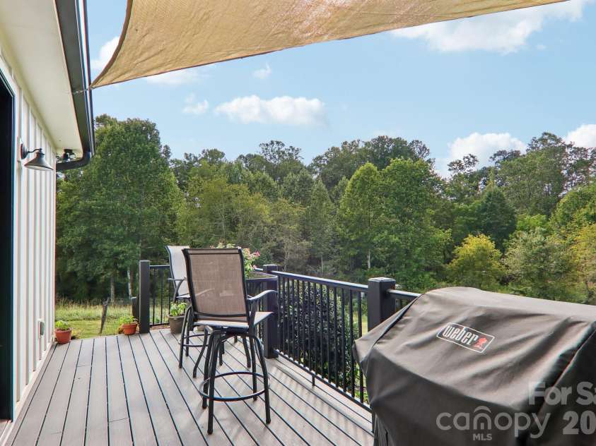 107 New Pinner Place, Arden, NC 28704.  MLS# CAR4426585, YatesRealty ID 52049. Back Deck & Grilling area