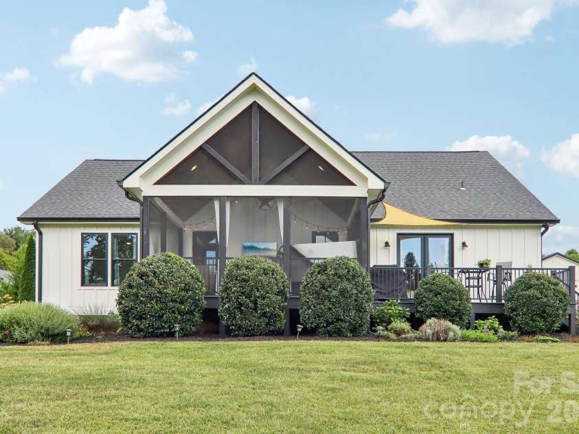 107 New Pinner Place, Arden, NC 28704.  MLS# CAR4426585, YatesRealty ID 52049. Back of the house