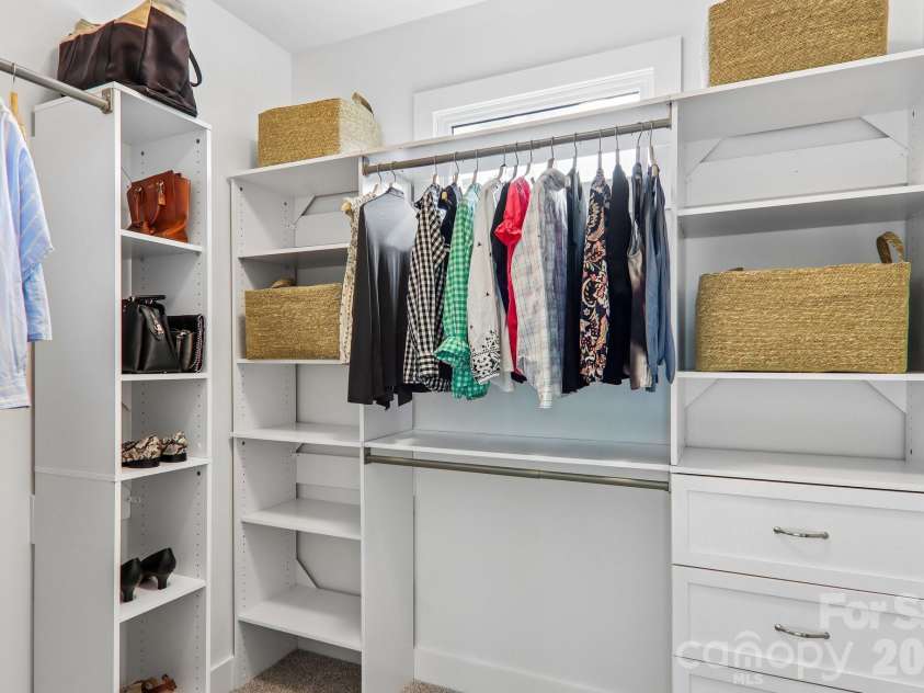 107 New Pinner Place, Arden, NC 28704.  MLS# CAR4426585, YatesRealty ID 52049. California Style Closet