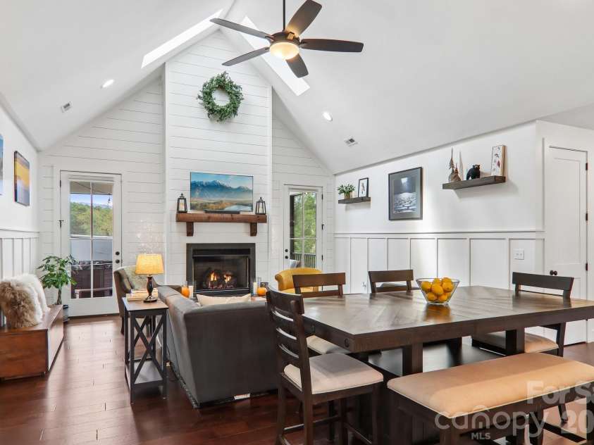 107 New Pinner Place, Arden, NC 28704.  MLS# CAR4426585, YatesRealty ID 52049. Dining /Living Rooms