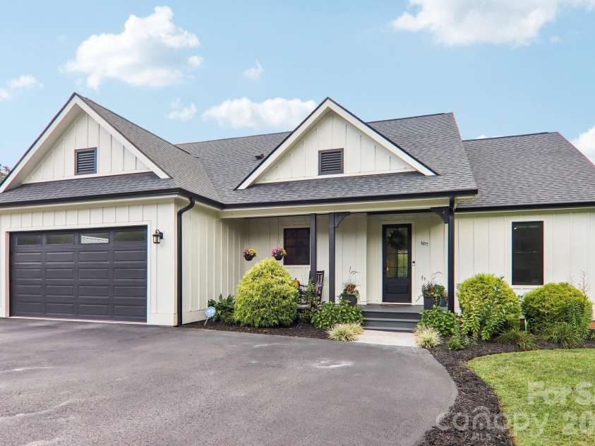 107 New Pinner Place, Arden, NC 28704.  MLS# CAR4426585, YatesRealty ID 52049. Exterior Front
