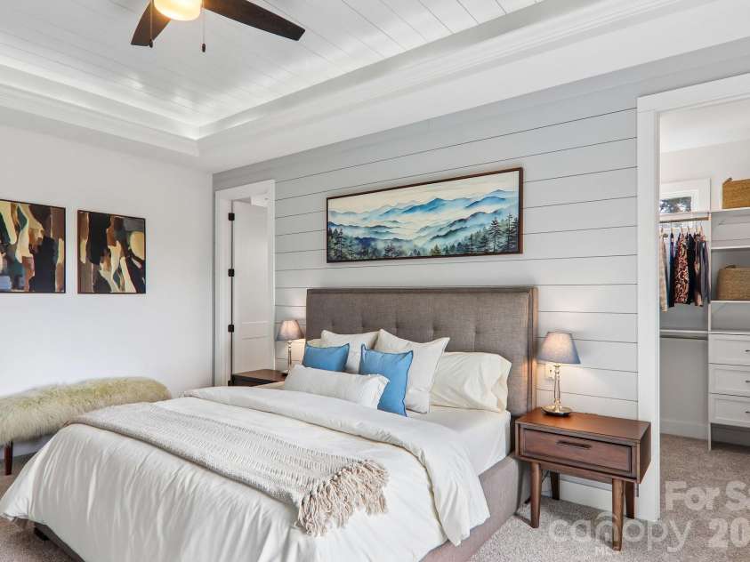 107 New Pinner Place, Arden, NC 28704.  MLS# CAR4426585, YatesRealty ID 52049. Master Bedroom California Walking Closet