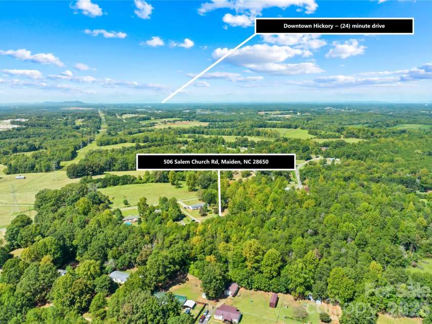506 Salem Church Road, Maiden, NC 28650.  MLS# CAR4426455, YatesRealty ID 52060. 