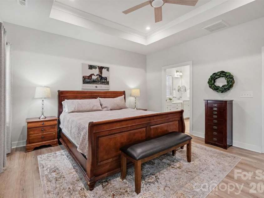 6513 Cumberland Drive, Harrisburg, NC 28075.  MLS# CAR4426198, YatesRealty ID 52070. Primary suite