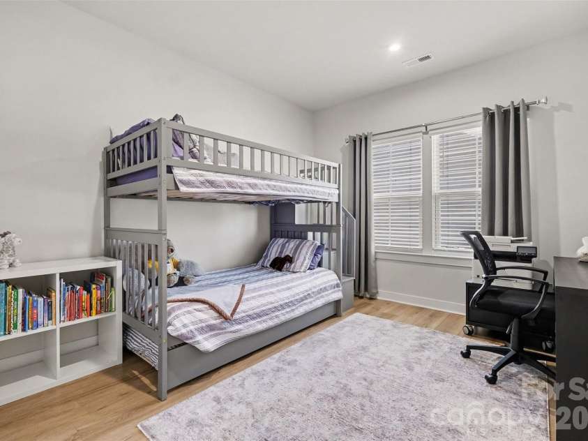 6513 Cumberland Drive, Harrisburg, NC 28075.  MLS# CAR4426198, YatesRealty ID 52070. Second bedroom, connects to hall bath