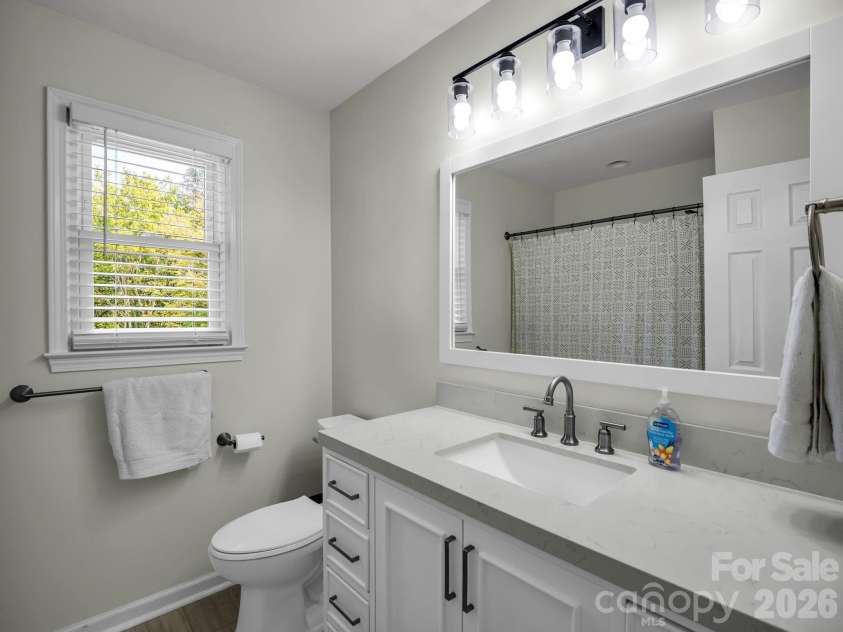 215 Hillcrest Drive, Columbus, NC 28722.  MLS# CAR4424908, YatesRealty ID 52075. 2nd full bath upstairs