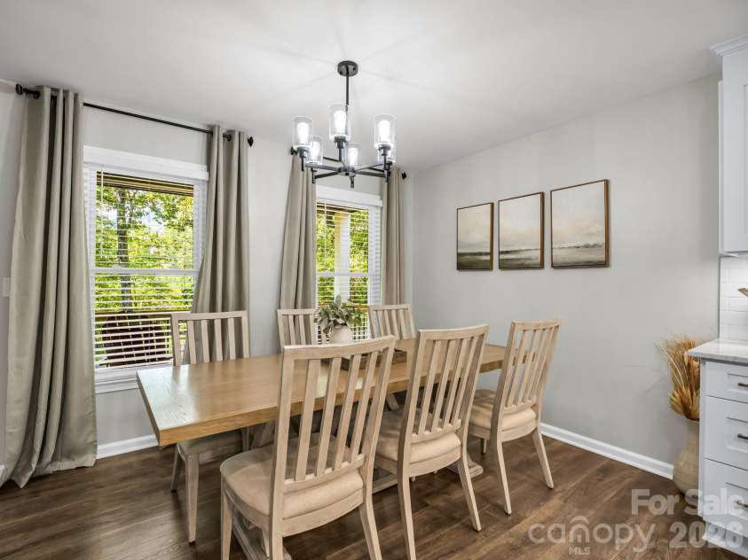 215 Hillcrest Drive, Columbus, NC 28722.  MLS# CAR4424908, YatesRealty ID 52075. Dining area