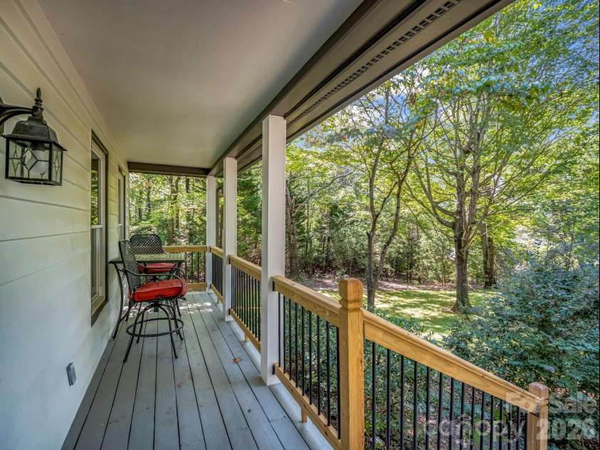 215 Hillcrest Drive, Columbus, NC 28722.  MLS# CAR4424908, YatesRealty ID 52075. Inviting front porch