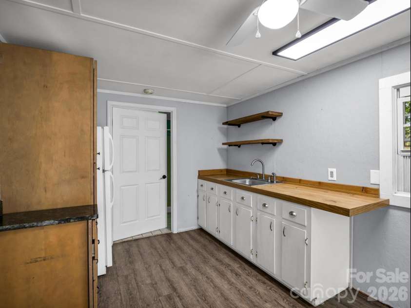 215 Hillcrest Drive, Columbus, NC 28722.  MLS# CAR4424908, YatesRealty ID 52075. Kitchenette in pool house