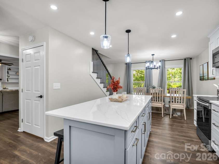 215 Hillcrest Drive, Columbus, NC 28722.  MLS# CAR4424908, YatesRealty ID 52075. Large island