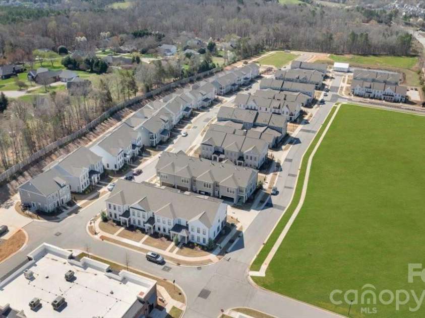 10032 Trailhead Way, Huntersville, NC 28078.  MLS# CAR4356498, YatesRealty ID 5209. Digitally Enhanced grass