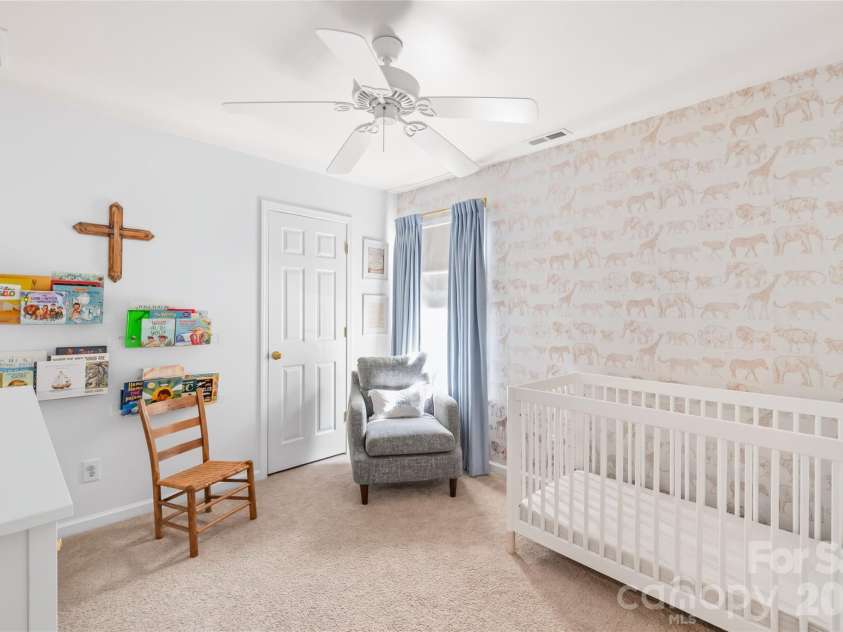 7606 Dinniston Drive, Huntersville, NC 28078.  MLS# CAR4422908, YatesRealty ID 52090. Bedroom 3