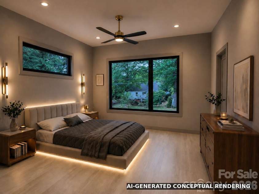 3100 Commonwealth Avenue, Charlotte, NC 28205.  MLS# CAR4410708, YatesRealty ID 52114. Bedroom II