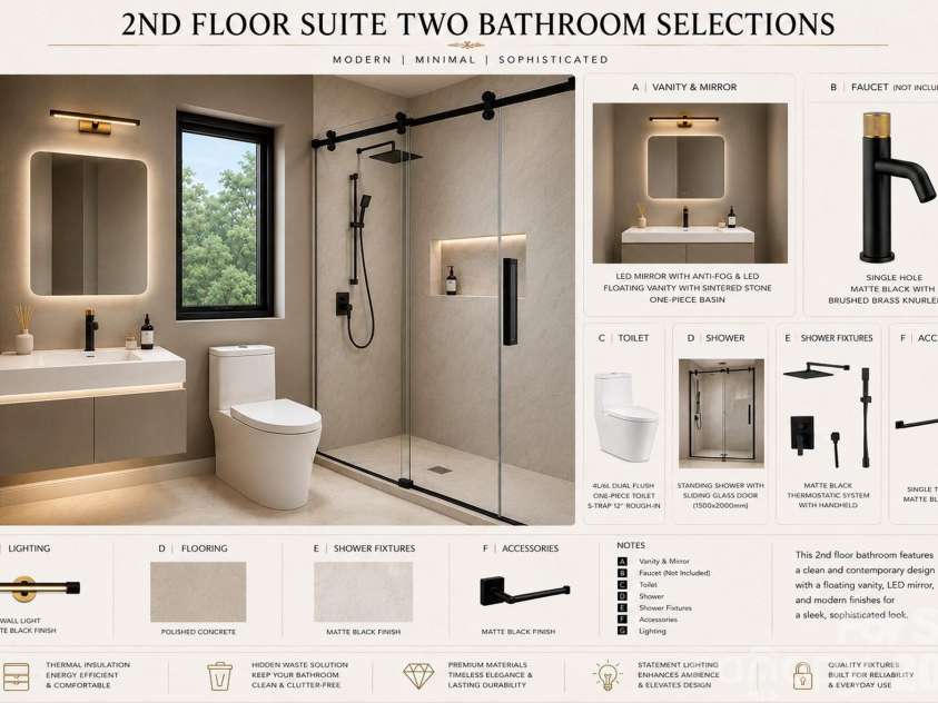 3100 Commonwealth Avenue, Charlotte, NC 28205.  MLS# CAR4410708, YatesRealty ID 52114. Suite Two Bathroom Details