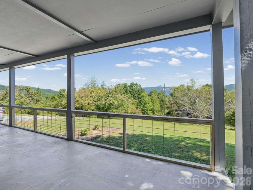 727 Lyda Road, Hendersonville, NC 28792.  MLS# CAR4426316, YatesRealty ID 52153. Great views from front porch