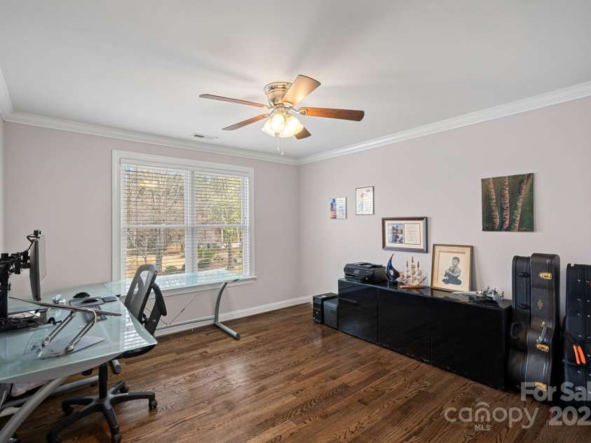 18334 Dembridge Drive, Davidson, NC 28036.  MLS# CAR4231827, YatesRealty ID 5216. Bedroom 4 used as office
