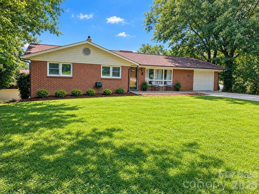 1270 Amherst Road, Morganton, NC 28655.  MLS# CAR4426860, YatesRealty ID 52175. Slightly Enhanced with Shrubbery