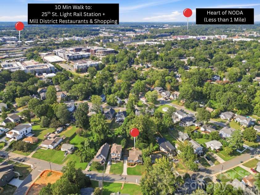 947 Everett Place, Charlotte, NC 28205.  MLS# CAR4425466, YatesRealty ID 52194. 