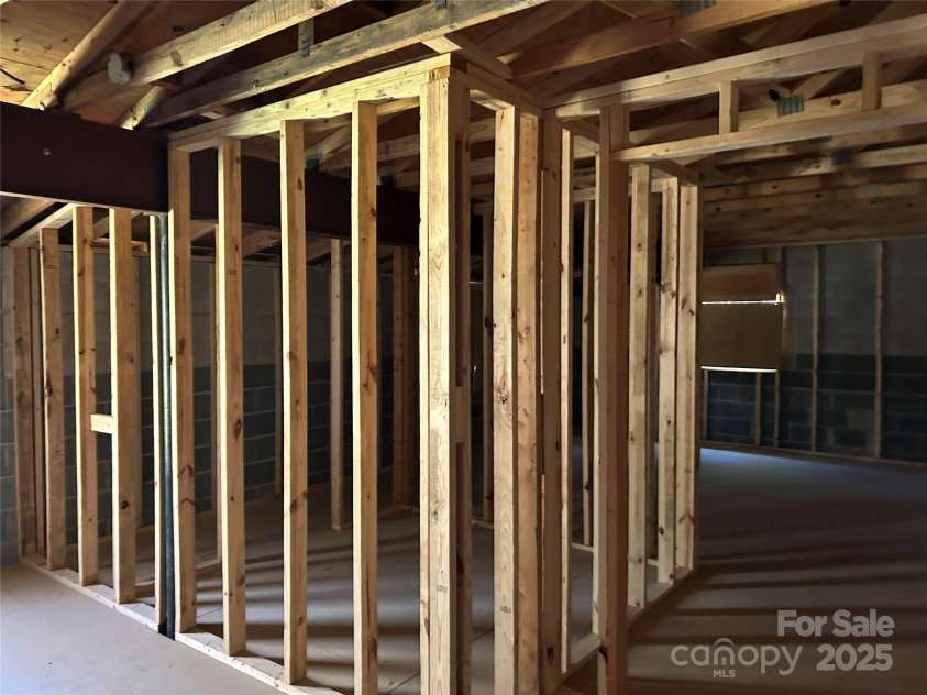 10625 Cool Springs Road, Woodleaf, NC 27054.  MLS# CAR4245283, YatesRealty ID 5221. Garage conv area