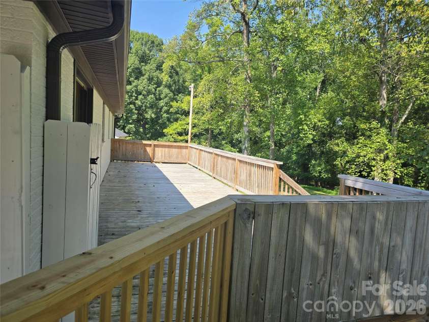 506 Pine Street, Landis, NC 28088.  MLS# CAR4426832, YatesRealty ID 52228. Back Deck