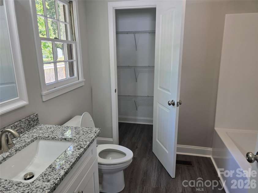 506 Pine Street, Landis, NC 28088.  MLS# CAR4426832, YatesRealty ID 52228. Primary bathroom