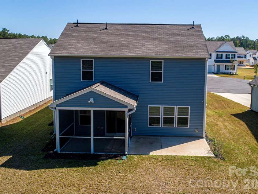 105 Charleston Gray Way, Pageland, SC 29728.  MLS# CAR4426409, YatesRealty ID 52233. Back Yard
