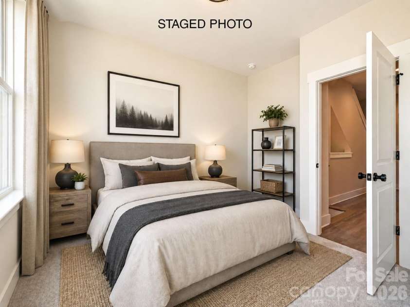 912 Callahan Street, Charlotte, NC 28206.  MLS# CAR4208861, YatesRealty ID 5227. Bedroom 2 *Virtually Staged*