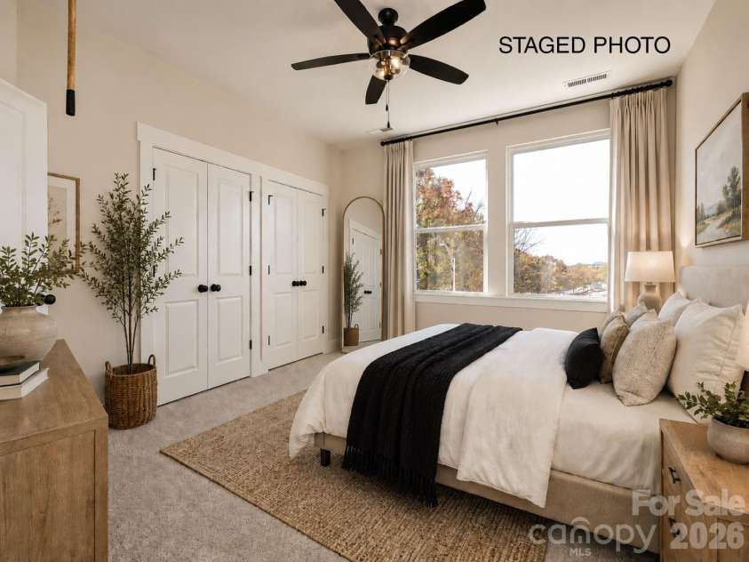 912 Callahan Street, Charlotte, NC 28206.  MLS# CAR4208861, YatesRealty ID 5227. Premier Bedroom *Virtually Staged*