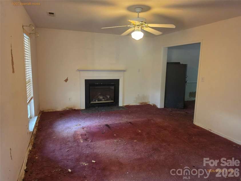 6002 Spanish Moss Lane, Charlotte, NC 28262.  MLS# CAR4426623, YatesRealty ID 52271. 