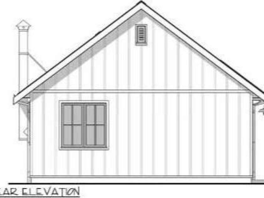 130 Summit Rise Road, Pisgah Forest, NC 28768.  MLS# CAR4426002, YatesRealty ID 52274. Back Elevation View