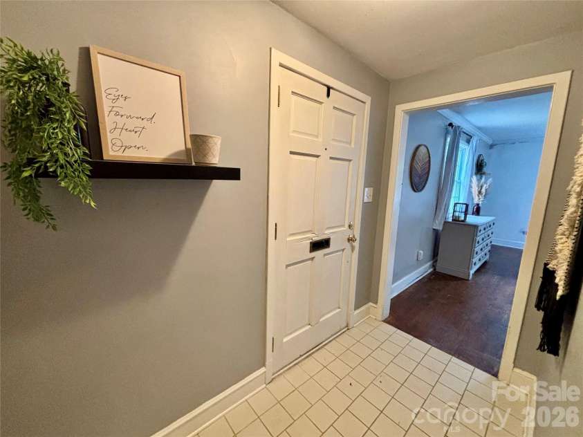 707 Barr Street, Lancaster, SC 29720.  MLS# CAR4426979, YatesRealty ID 52287. Front door entryway