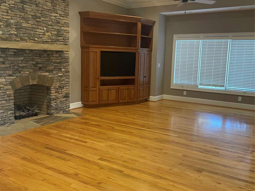 3842 Sherrills Ford Road, Salisbury, NC 28147.  MLS# CAR4419789, YatesRealty ID 52300. Built-in cherry wood custom cabinet