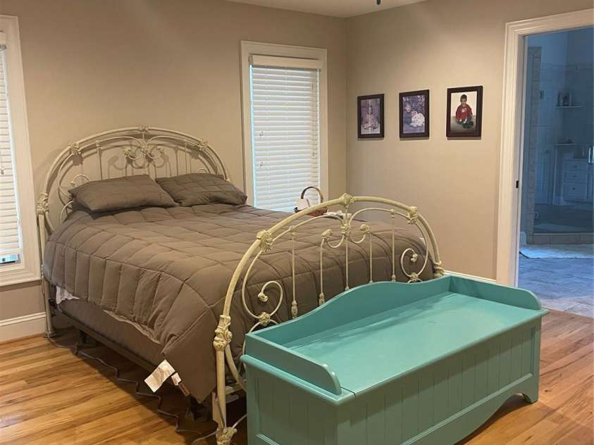 3842 Sherrills Ford Road, Salisbury, NC 28147.  MLS# CAR4419789, YatesRealty ID 52300. Primary bedroom wtih hardwoods