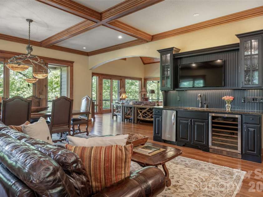 538 Celebration Cove, Clyde, NC 28721.  MLS# CAR4424841, YatesRealty ID 52304. Keeping room/lounge makes the kitchen even more functional and inviting!