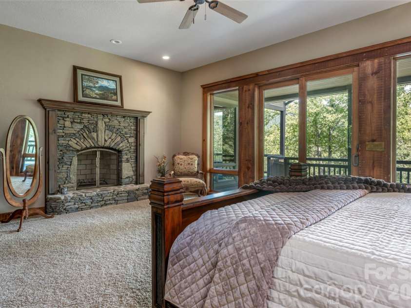 538 Celebration Cove, Clyde, NC 28721.  MLS# CAR4424841, YatesRealty ID 52304. Primary Suite on Main
