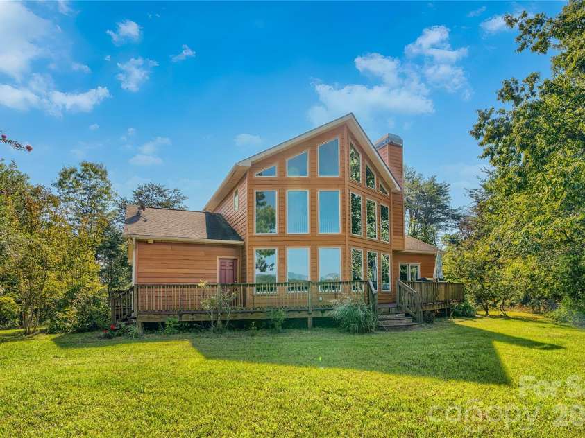 296 Acorn Lane, Rutherfordton, NC 28139.  MLS# CAR4427187, YatesRealty ID 52307. Level back yard