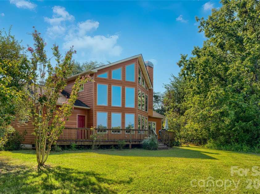 296 Acorn Lane, Rutherfordton, NC 28139.  MLS# CAR4427187, YatesRealty ID 52307. Level private backyard