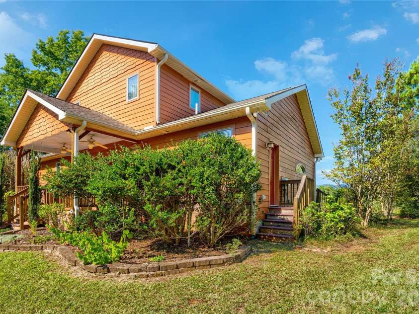296 Acorn Lane, Rutherfordton, NC 28139.  MLS# CAR4427187, YatesRealty ID 52307. Side view