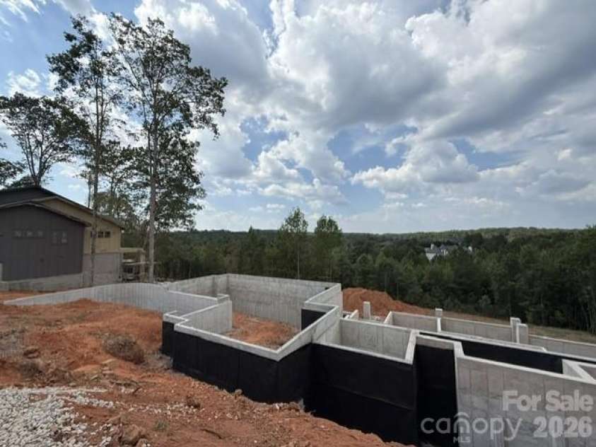 7061 Ridgeview Lane, Iron Station, NC 28080.  MLS# CAR4411270, YatesRealty ID 52309. Foundation has been completed.