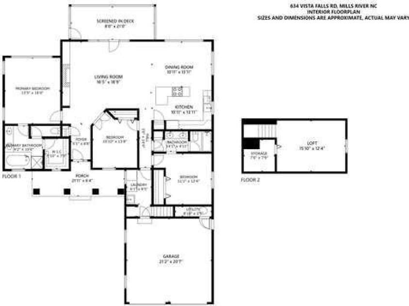 634 Vista Falls Road, Mills River, NC 28759.  MLS# CAR4419847, YatesRealty ID 52355. 