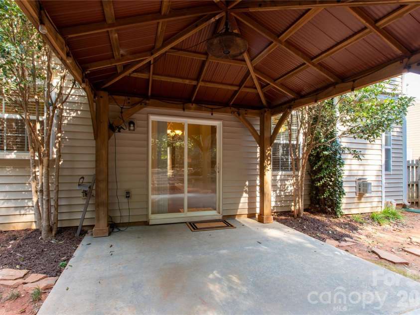 4260 Wiregrass Road, Indian Land, SC 29707.  MLS# CAR4426799, YatesRealty ID 52377. Covered patio
