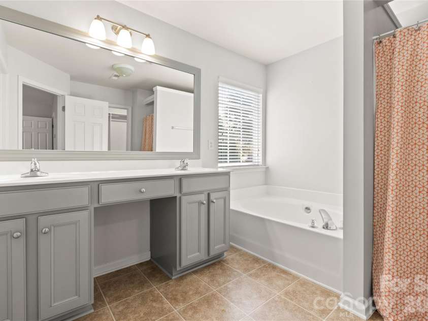 4260 Wiregrass Road, Indian Land, SC 29707.  MLS# CAR4426799, YatesRealty ID 52377. Primary bathroom with dual vanity