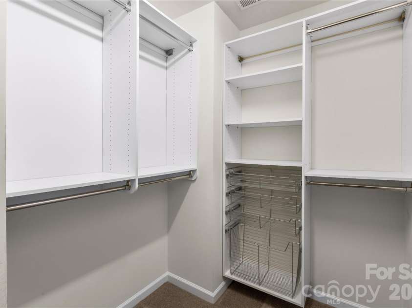 4260 Wiregrass Road, Indian Land, SC 29707.  MLS# CAR4426799, YatesRealty ID 52377. Primary custom closet organizers