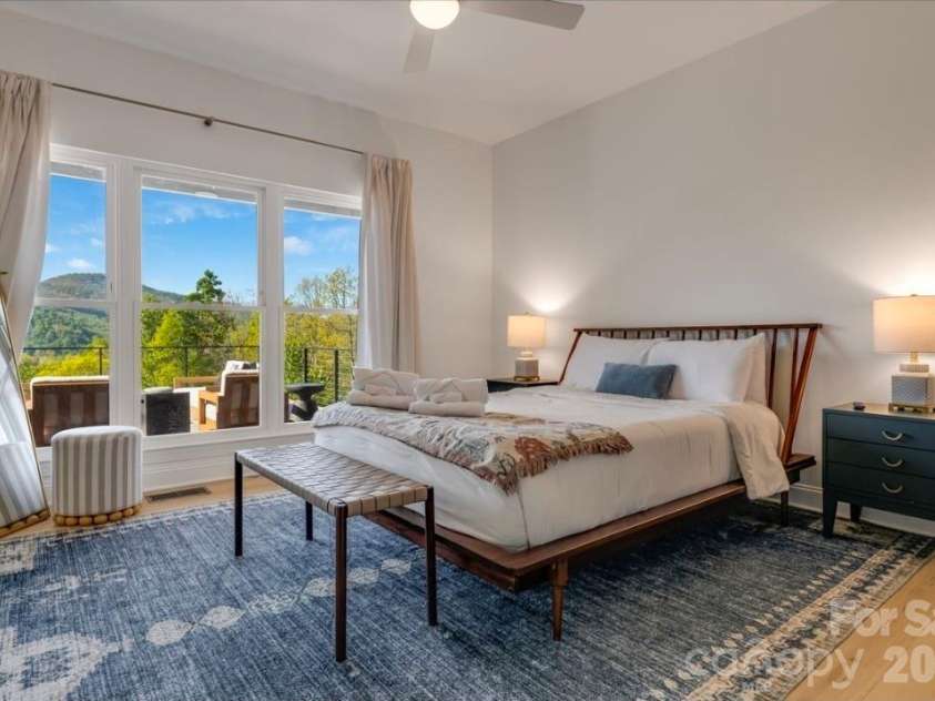 58 Bird Creek Estates Road, Black Mountain, NC 28711.  MLS# CAR4427379, YatesRealty ID 52383. Main Level Bedroom 2
