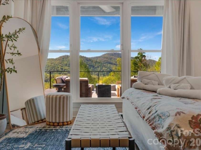 58 Bird Creek Estates Road, Black Mountain, NC 28711.  MLS# CAR4427379, YatesRealty ID 52383. Main Level Bedroom 2
